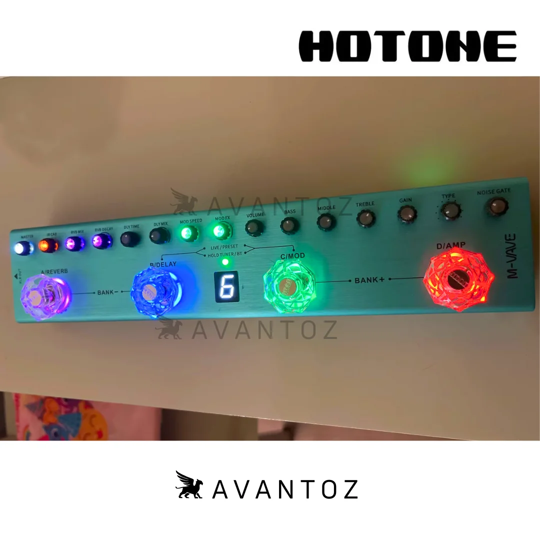 Topper Hotone Ampero Footswitch - Imagem 3