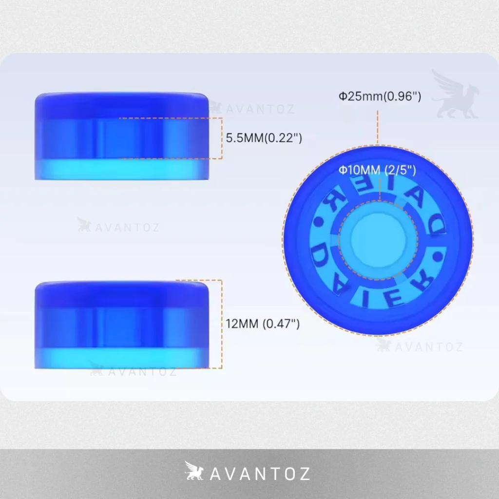 Daier Topper Footswitch e Protetor de Botão para Pedal e Pedaleiras - Imagem 7