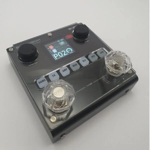 Proteção Acrílico BlackBox Mvave Pedaleira com Ímãs de fixação