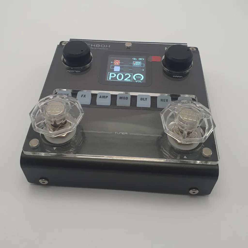 Proteção Acrílico BlackBox Mvave Pedaleira com Ímãs de fixação - Imagem 4